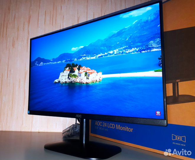 Новый Безрамочный Монитор 24