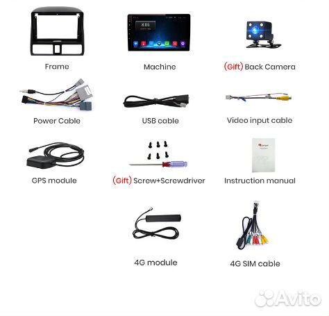 Штатная магнитола Honda CRV 2 Android