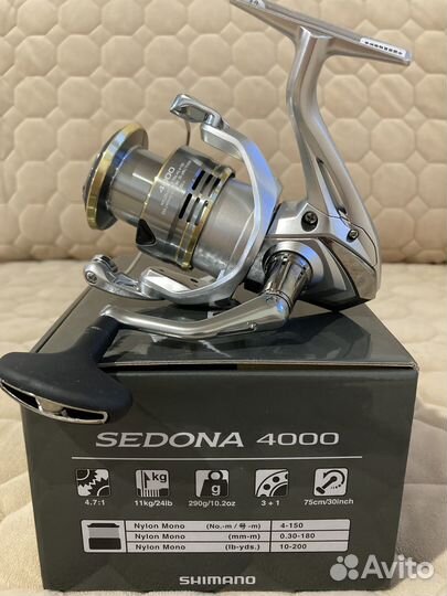 Катушка shimano sedona 4000