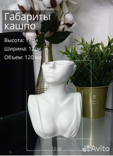 Ваза для сухоцветов