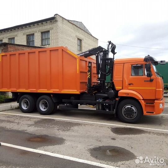 КАМАЗ 65115 с КМУ, 2023