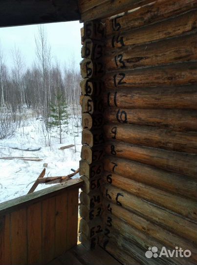 Сруб бани бу