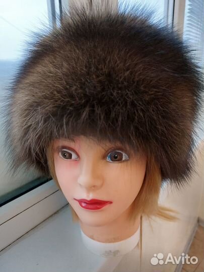Шапка Соболь берет соболь Шапка меховая р.56