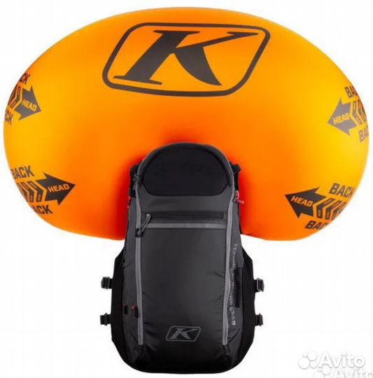 Лавинный рюкзак klim atlas 14 Airbag Hi-Vis