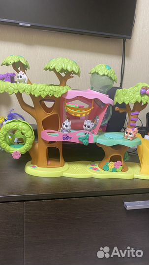 Littlest pet shop домик на дереве