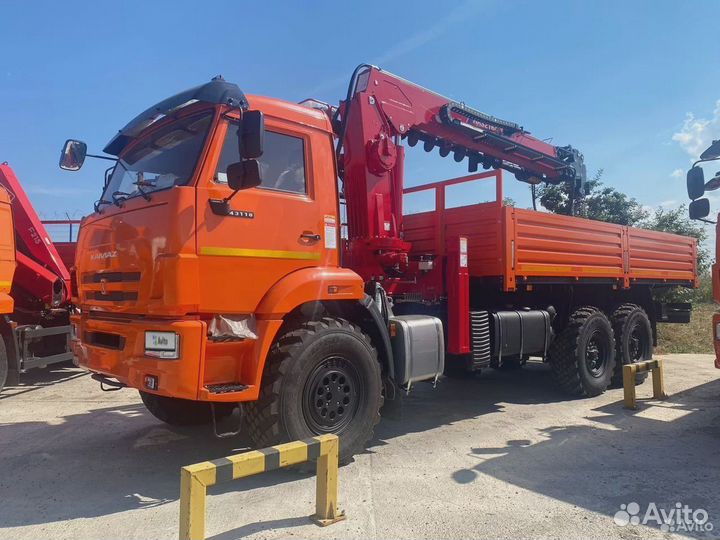 КамАЗ 43118-23027-50 с КМУ, 2023