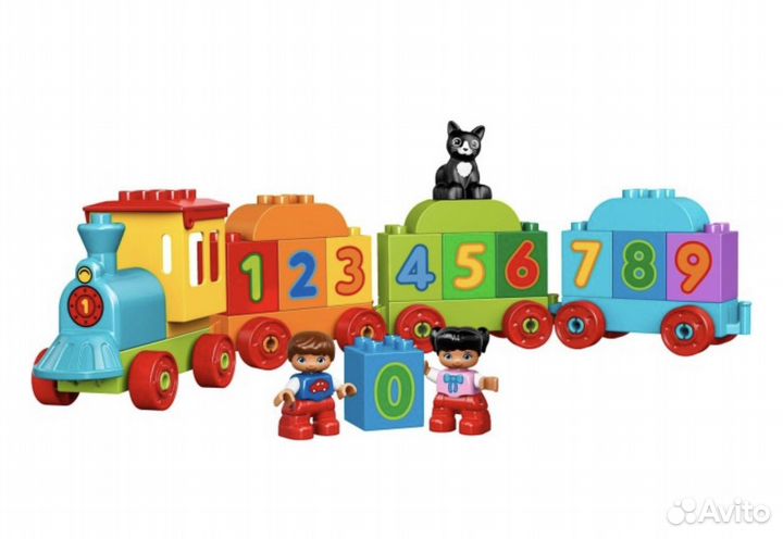 Lego duplo Паровоз поезд 10847