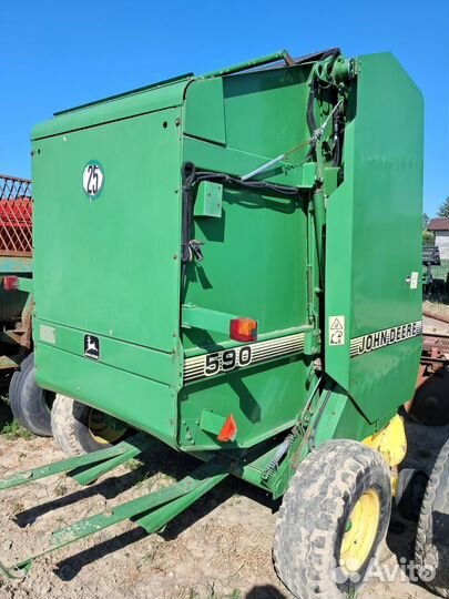 Пресс-подборщик John Deere 590, 2007