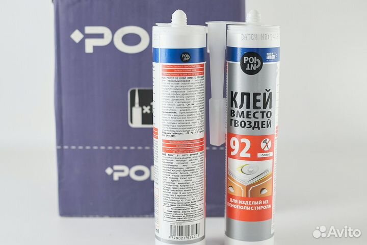 Жидкие гвозди Point 92 для пенополистирола