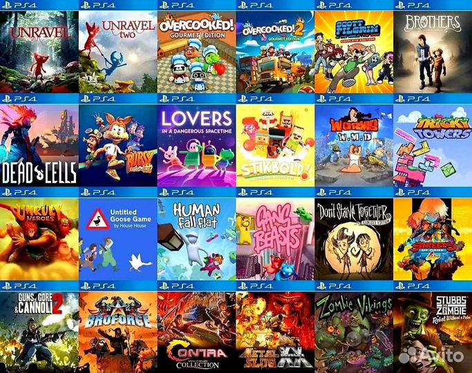 Игры PS4 с установкой на PlayStation 4 с по 9.00