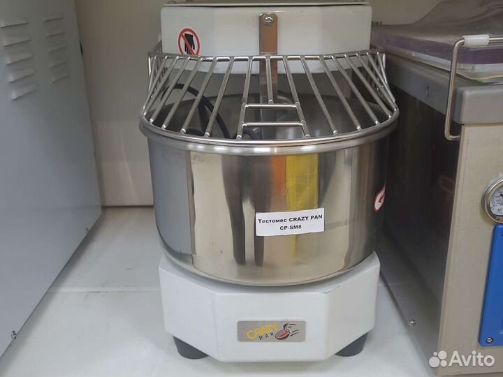 Тестомес 8л новый