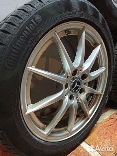 Комплект оригинальных зимних колёс для MB GLA