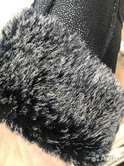 Варежки натуральный мех новые