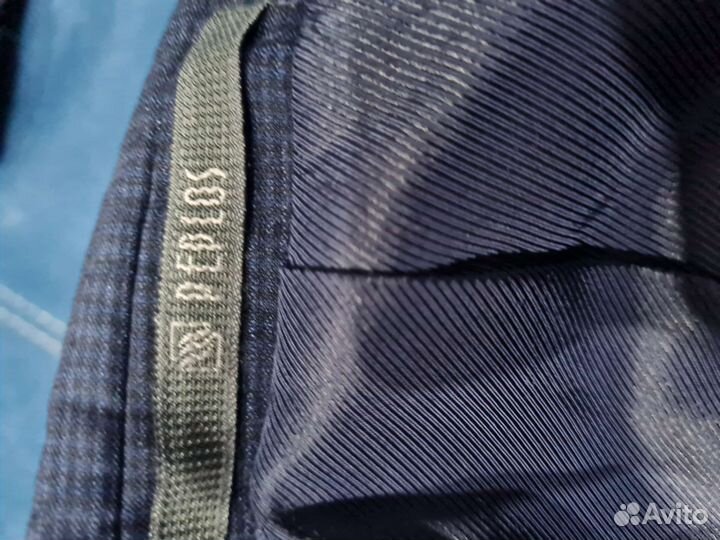 Школьный костюм для мальчика синий 128