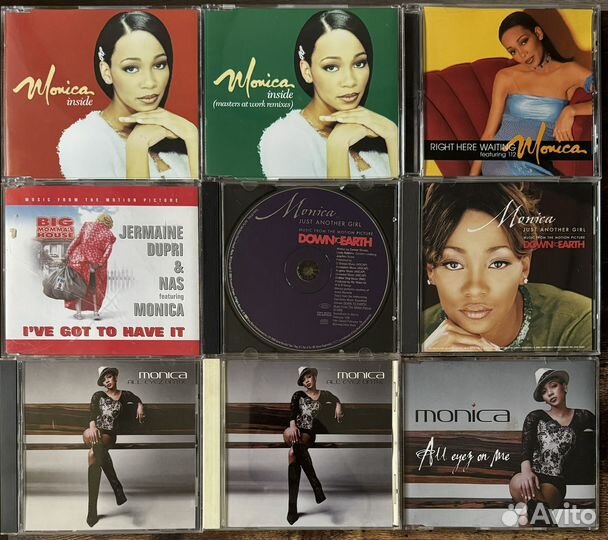 Monica, Lil' Mo CD коллекции