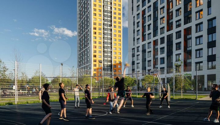 2-к. квартира, 55,1 м², 17/21 эт.