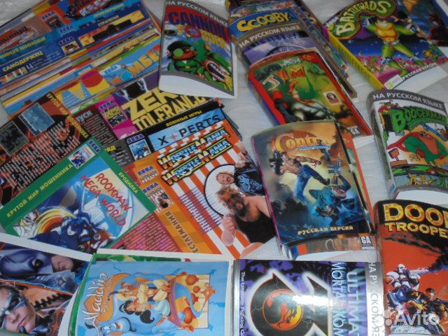 Боксы для картриджей Sega Сега корпусы Dendy Денди