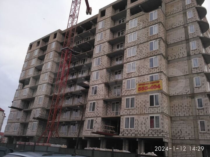 2-к. квартира, 60,3 м², 7/10 эт.