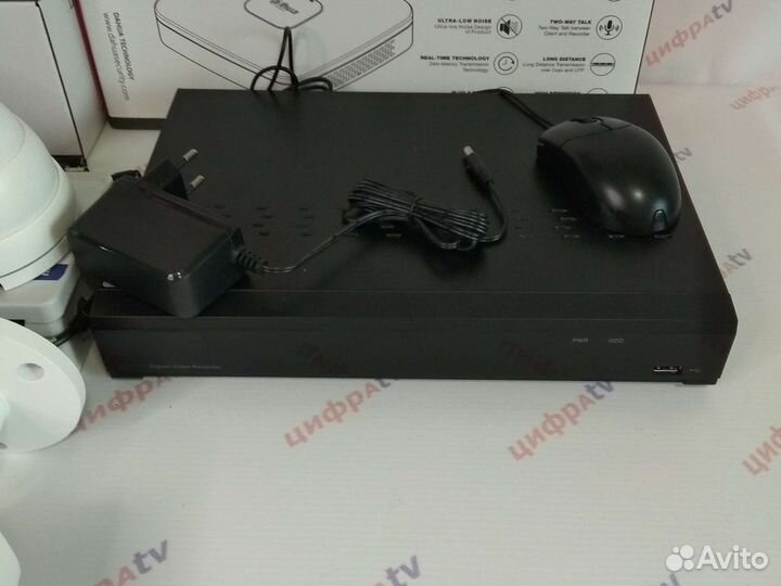 Комплект видеонаблюдения с микрофоном 15 камер