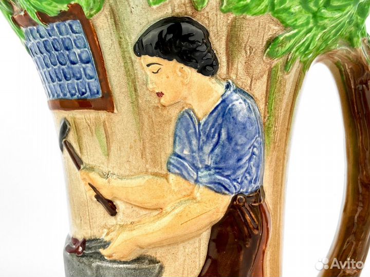 Старинный кувшин, Англия, фарфор, 1930 гг