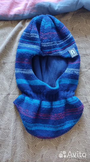 Шапка шлем для мальчика демисезонная