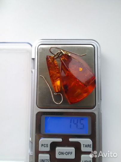 Винтажные украшения - серебро, янтарь