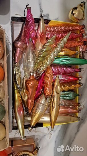 Елочные игрушки СССР