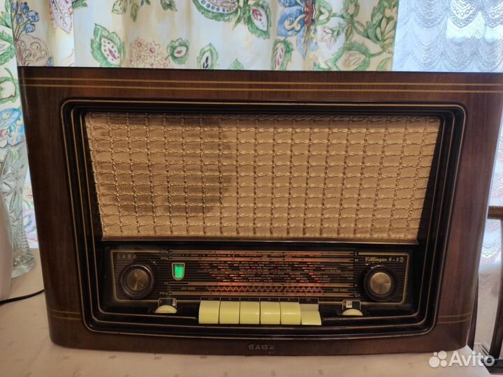 Ламповый радиоприемник Saba villingen 6-3d