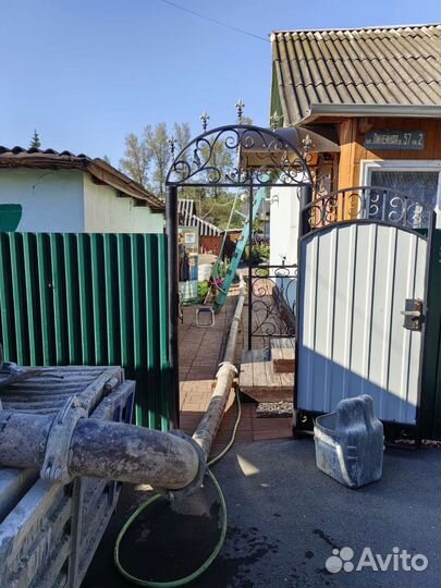 Услуги бетононасоса