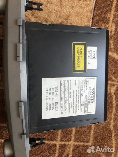 Магнитола toyota camry 40