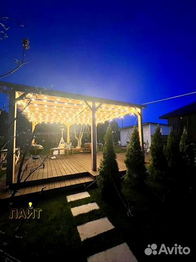 Гирлянда для уличного освещения