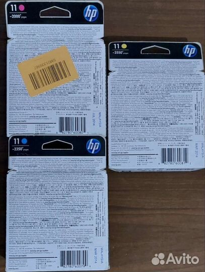 Картриджи hp