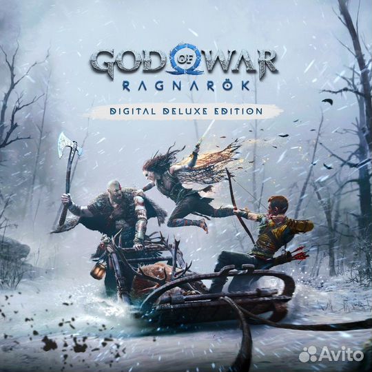 God of War Ragnarok Deluxe PS4/PS5 русская озвучка