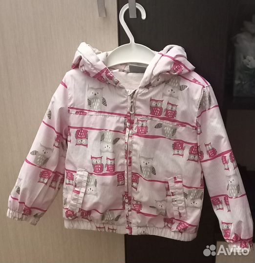 Ветровка для девочки 92