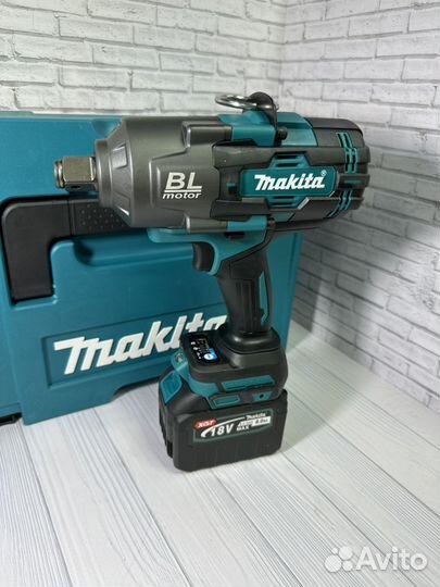 Гайковерт аккумуляторный грузовой makita 3/4 BL