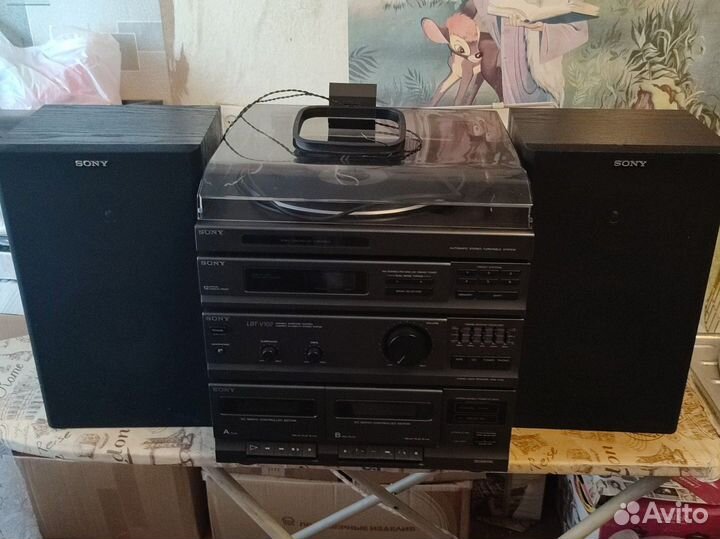 Музыкальный центр sony бу