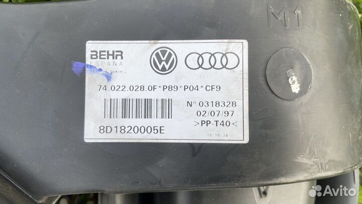 Отопитель салона audi a4 b5