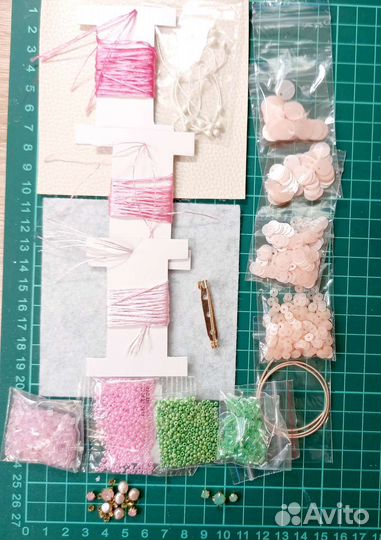 Набор материалов для создания броши
