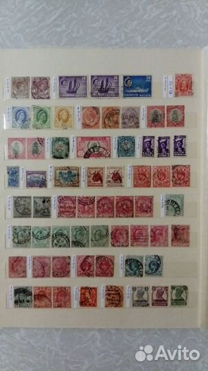 Великобритания, колонии, марки по 2 руб