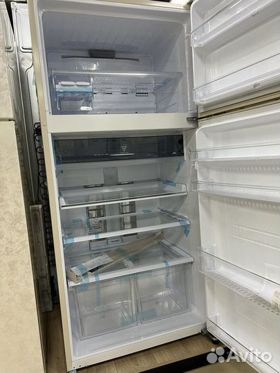 Холодильник Sharp SJ-xe55pmbe бежевый