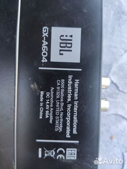 Усилитель JBL GX-a604
