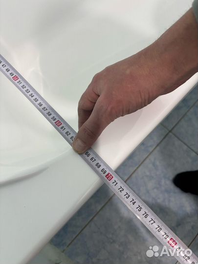 Ванная акриловая 150 70 бу