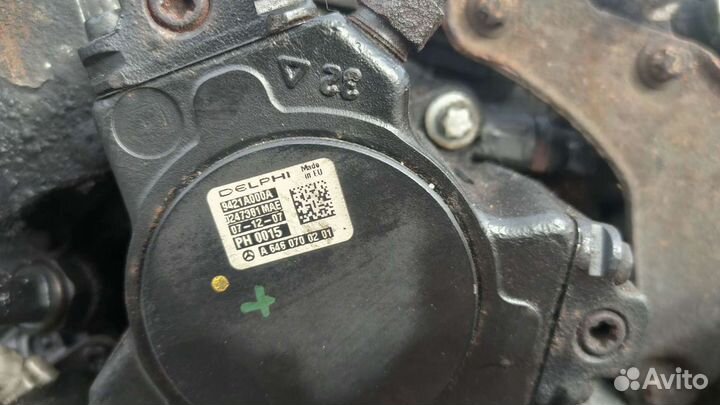 Двигатель OM646.811 Mercedes W204 V-2.2CDI 2007г.в