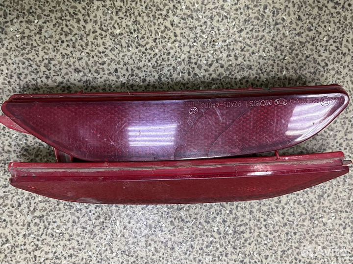 Отражатель заднего бампера kia rio 3