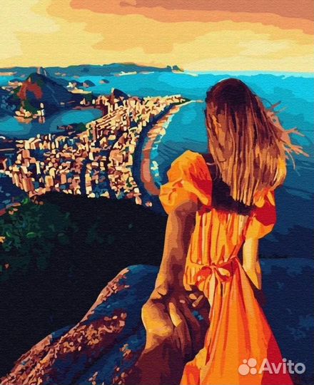 Картина по номерам новая