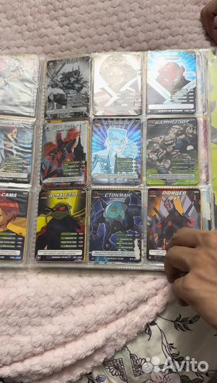 Карточки черепашки ниндзя +Альбом путь ниндзя