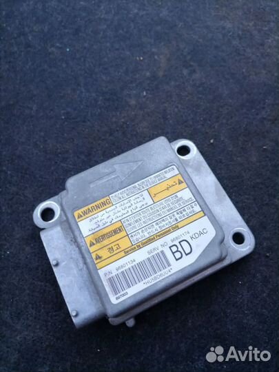 Блок airbag Chevrolet Spark M200