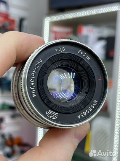 Фотообьектив Индустар-26м 1:2.8 F5cm