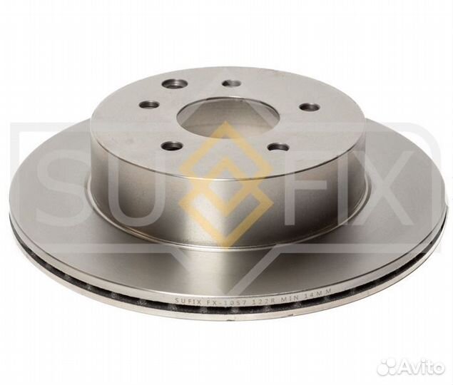 Диск тормозной задний nissan