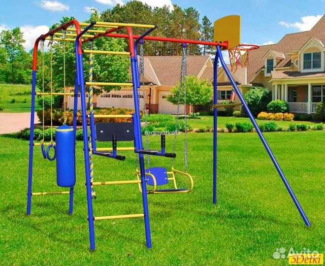 Удск Пионер Юла макси с качелями в наличии